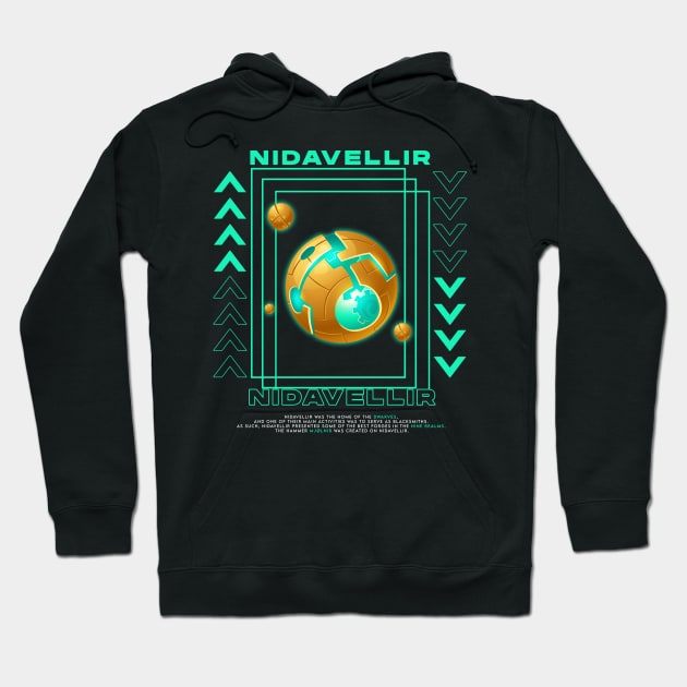 NIDAVELLIR (MARVEL) - Streetwear Style Hoodie by Skywiz